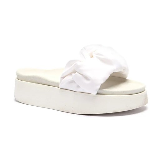 INUIKII Klapki Flower | z dodatkiem skóry ze sklepu Gomez Fashion Store w kategorii Klapki damskie - zdjęcie 184314658