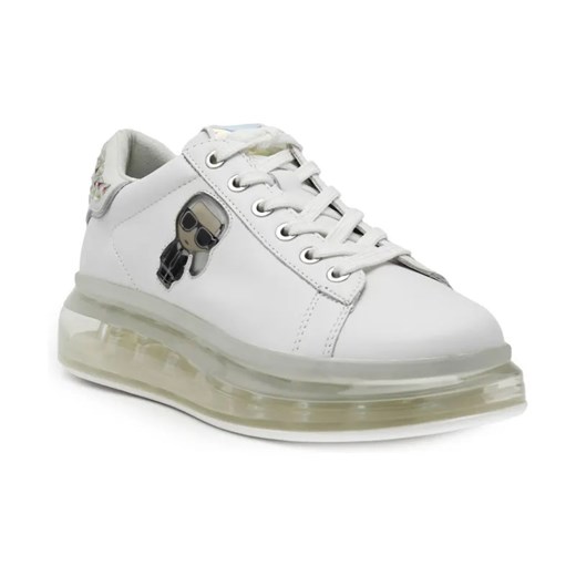 Karl Lagerfeld Skórzane trampki KUSHION Jellikonic Lo Lace Karl Lagerfeld 37 okazja Gomez Fashion Store