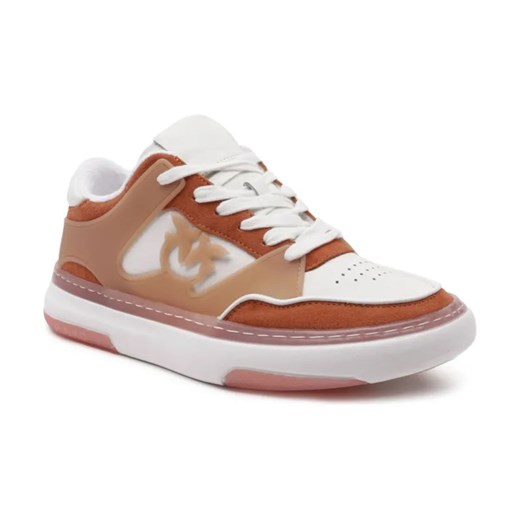 Pinko Skórzane sneakersy GINETTE Pinko 35 okazyjna cena Gomez Fashion Store