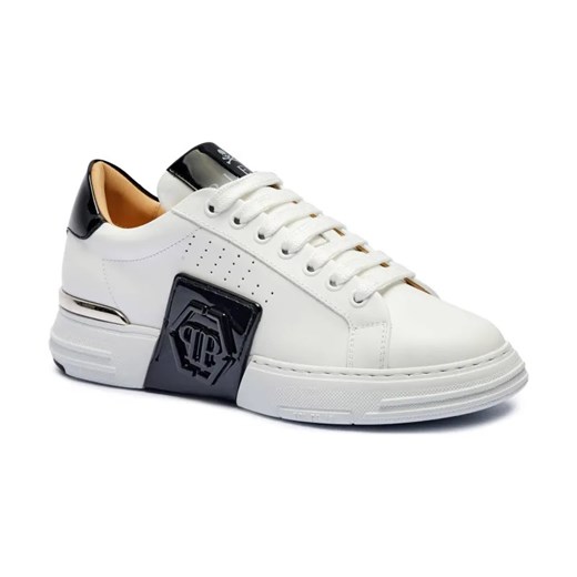 Philipp Plein Skórzane sneakersy Hexagon ze sklepu Gomez Fashion Store w kategorii Buty sportowe damskie - zdjęcie 184314675
