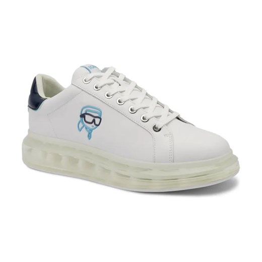 Karl Lagerfeld Skórzane sneakersy KAPRI KUSHION NeoNFT Lo Lace ze sklepu Gomez Fashion Store w kategorii Buty sportowe męskie - zdjęcie 184314687