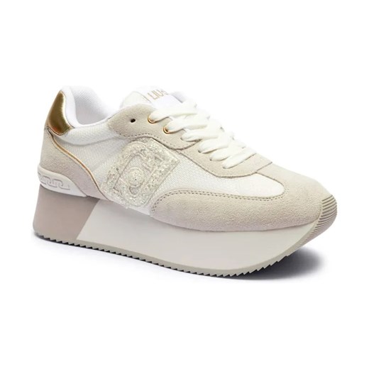 Liu Jo Sneakersy DREAMY 02 | z dodatkiem skóry ze sklepu Gomez Fashion Store w kategorii Buty sportowe damskie - zdjęcie 184314707