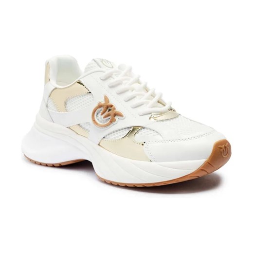 Pinko Sneakersy ARIEL 15 | z dodatkiem skóry ze sklepu Gomez Fashion Store w kategorii Buty sportowe damskie - zdjęcie 184314768