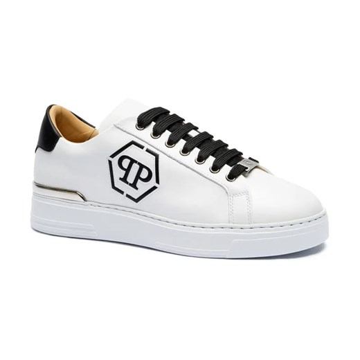 Philipp Plein Skórzane sneakersy SAES ze sklepu Gomez Fashion Store w kategorii Buty sportowe męskie - zdjęcie 184314796