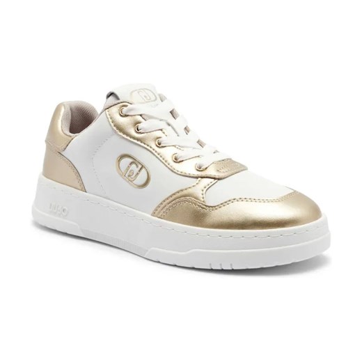 Liu Jo Skórzane sneakersy ME 03 ze sklepu Gomez Fashion Store w kategorii Buty sportowe damskie - zdjęcie 184314869