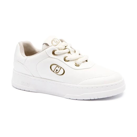 Liu Jo Skórzane sneakersy ME 04 ze sklepu Gomez Fashion Store w kategorii Buty sportowe damskie - zdjęcie 184314879