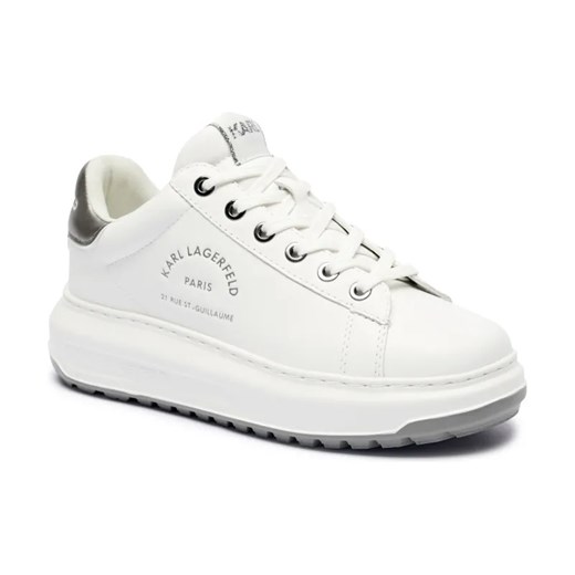 Karl Lagerfeld Skórzane sneakersy KAPRI ze sklepu Gomez Fashion Store w kategorii Buty sportowe damskie - zdjęcie 184314898