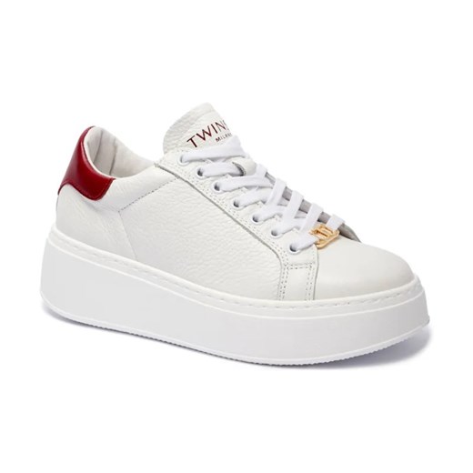 TWINSET Skórzane sneakersy ze sklepu Gomez Fashion Store w kategorii Buty sportowe damskie - zdjęcie 184314937