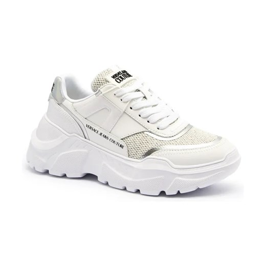 Versace Jeans Couture Sneakersy SPEEDTRACK DIS. 4 | z dodatkiem skóry ze sklepu Gomez Fashion Store w kategorii Buty sportowe damskie - zdjęcie 184314939