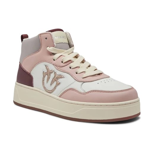 Pinko Skórzane sneakersy DETROIT ze sklepu Gomez Fashion Store w kategorii Buty sportowe damskie - zdjęcie 184314949