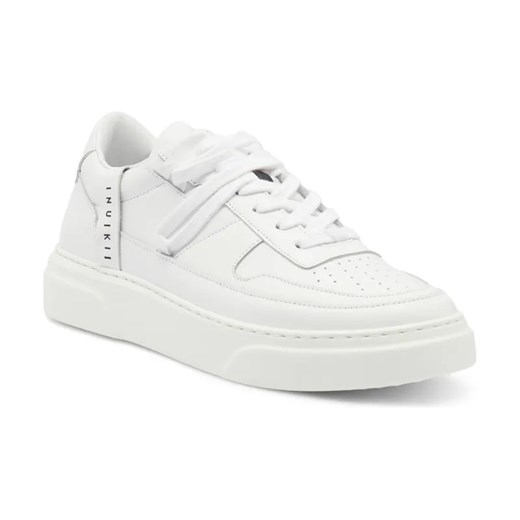 INUIKII Skórzane sneakersy LEO 855 ze sklepu Gomez Fashion Store w kategorii Buty sportowe męskie - zdjęcie 184314965