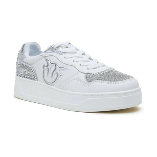 Pinko Skórzane sneakersy PORTLAND VITELLO/MAGLI ze sklepu Gomez Fashion Store w kategorii Buty sportowe damskie - zdjęcie 184314978