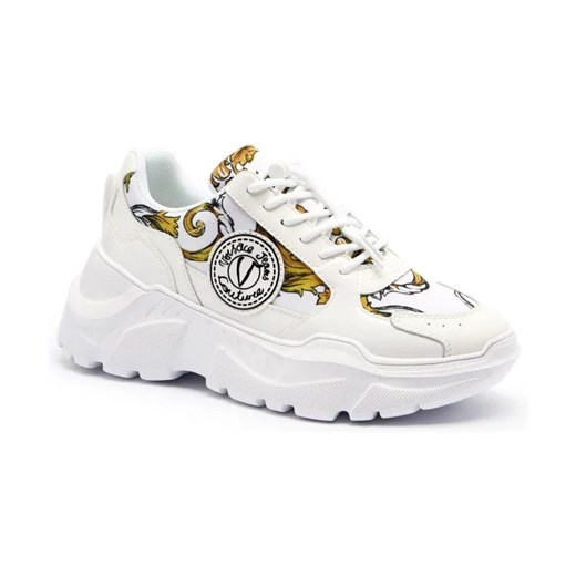 Versace Jeans Couture Sneakersy | z dodatkiem skóry ze sklepu Gomez Fashion Store w kategorii Buty sportowe damskie - zdjęcie 184315026