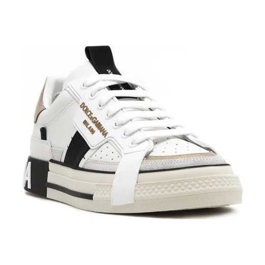 Dolce & Gabbana Skórzane sneakersy Dolce & Gabbana 41 promocyjna cena Gomez Fashion Store