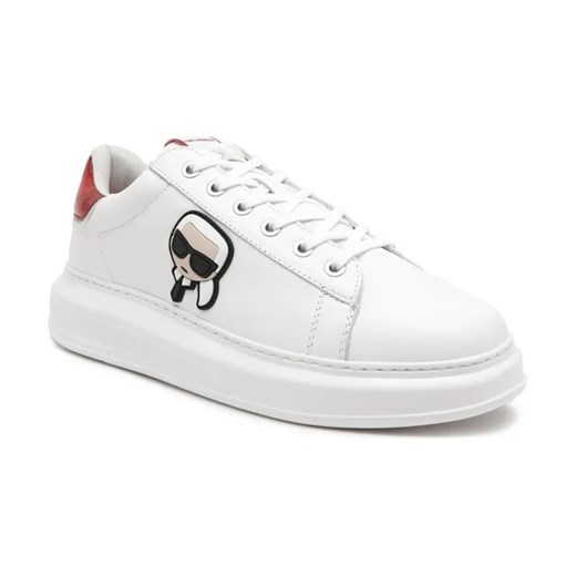 Karl Lagerfeld Skórzane trampki Onyx Heel ze sklepu Gomez Fashion Store w kategorii Trampki męskie - zdjęcie 184315036