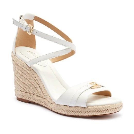 Michael Kors Skórzane koturny MANDY ze sklepu Gomez Fashion Store w kategorii Espadryle damskie - zdjęcie 184315086