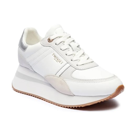 TWINSET Skórzane sneakersy ze sklepu Gomez Fashion Store w kategorii Buty sportowe damskie - zdjęcie 184315108