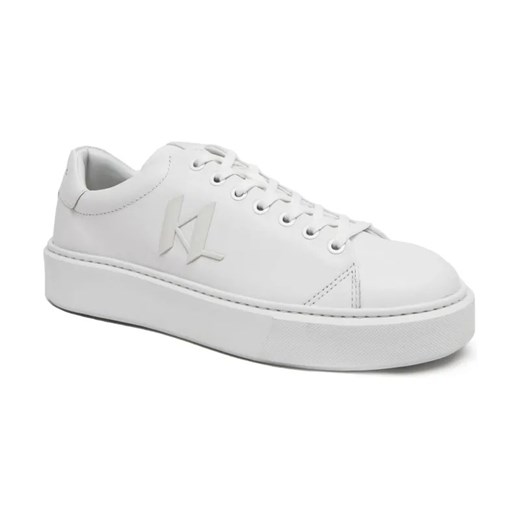 Karl Lagerfeld Skórzane trampki MAXI KUP Monogram Injekt Lo ze sklepu Gomez Fashion Store w kategorii Trampki męskie - zdjęcie 184315126