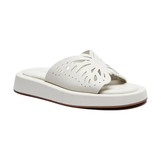 Marc Cain Skórzane klapki ze sklepu Gomez Fashion Store w kategorii Klapki damskie - zdjęcie 184315175