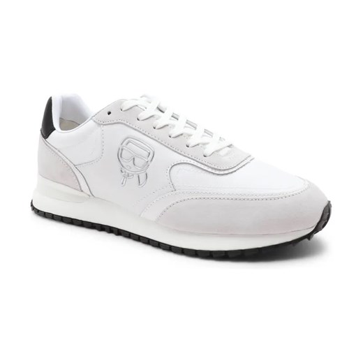 Karl Lagerfeld Skórzane sneakersy VELOCITOR II Plexikonic ze sklepu Gomez Fashion Store w kategorii Buty sportowe męskie - zdjęcie 184315178