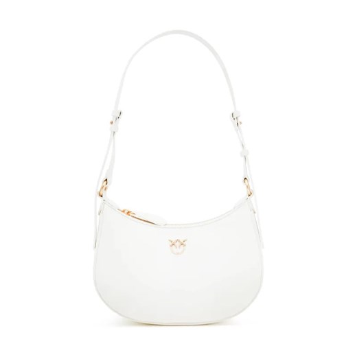 Pinko Skórzane hobo HALF MOON MINI FL VITELLO SETA ze sklepu Gomez Fashion Store w kategorii Torebki hobo - zdjęcie 184315187