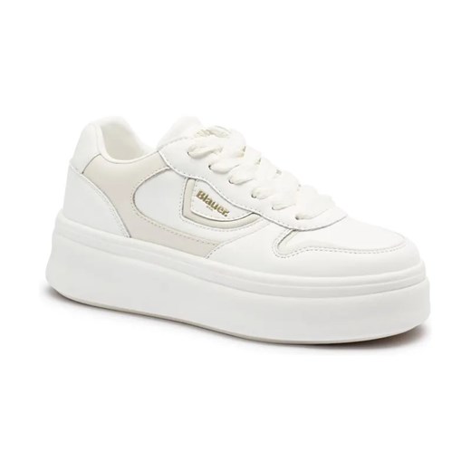 BLAUER Skórzane sneakersy ze sklepu Gomez Fashion Store w kategorii Buty sportowe damskie - zdjęcie 184315198