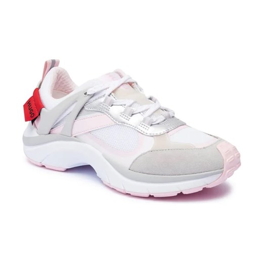 HUGO Sneakersy GO2_metpu | z dodatkiem skóry ze sklepu Gomez Fashion Store w kategorii Buty sportowe damskie - zdjęcie 184315206