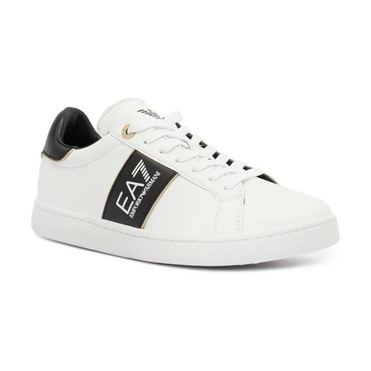 EA7 Skórzane sneakersy ze sklepu Gomez Fashion Store w kategorii Buty sportowe damskie - zdjęcie 184315207