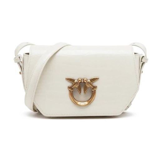 Pinko Skórzana listonoszka LOVE CLICK EXAGON MINI ze sklepu Gomez Fashion Store w kategorii Listonoszki - zdjęcie 184315225