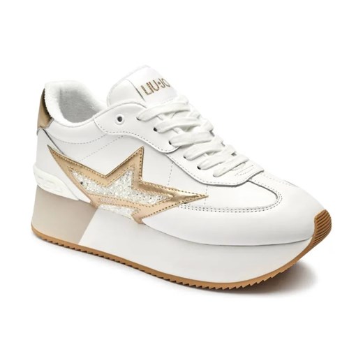Liu Jo Sneakersy DREAMY | z dodatkiem skóry ze sklepu Gomez Fashion Store w kategorii Buty sportowe damskie - zdjęcie 184315247