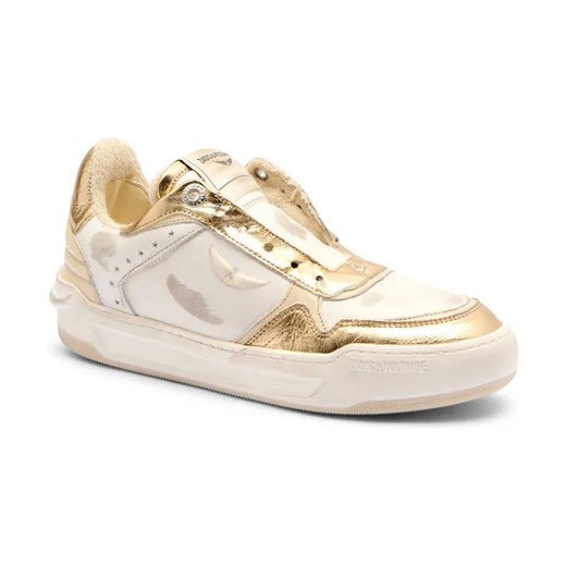 Zadig&Voltaire Skórzane sneakersy WINGS VINTAGE ze sklepu Gomez Fashion Store w kategorii Buty sportowe damskie - zdjęcie 184315275