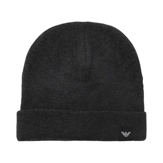 Emporio Armani Czapka | z dodatkiem wełny i kaszmiru ze sklepu Gomez Fashion Store w kategorii Czapki zimowe męskie - zdjęcie 184315449