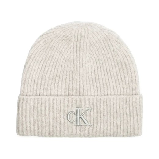 Calvin Klein Jeans Czapka | z dodatkiem wełny ze sklepu Gomez Fashion Store w kategorii Czapki zimowe damskie - zdjęcie 184315487