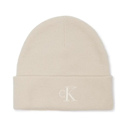 Calvin Klein Jeans Czapka MONOGRAM EMBRO ze sklepu Gomez Fashion Store w kategorii Czapki zimowe damskie - zdjęcie 184315496