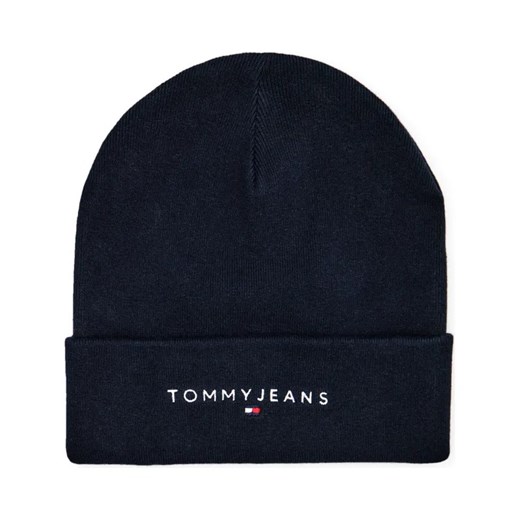 Tommy Jeans Czapka TJM LINEAR LOGO BEANIE ze sklepu Gomez Fashion Store w kategorii Czapki zimowe męskie - zdjęcie 184315615
