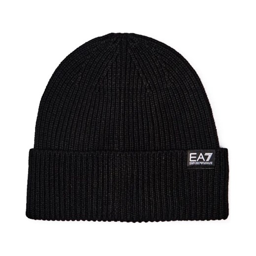 EA7 Czapka | z dodatkiem wełny ze sklepu Gomez Fashion Store w kategorii Czapki zimowe męskie - zdjęcie 184315647