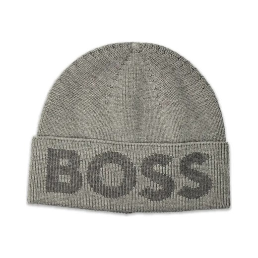 BOSS BLACK Czapka Lamichetto | z dodatkiem wełny ze sklepu Gomez Fashion Store w kategorii Czapki zimowe męskie - zdjęcie 184315719