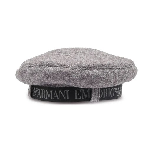 Emporio Armani Beret BASQUE | z dodatkiem wełny ze sklepu Gomez Fashion Store w kategorii Berety damskie - zdjęcie 184315728