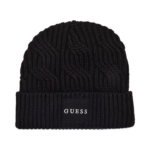GUESS Czapka CABLE | z dodatkiem wełny ze sklepu Gomez Fashion Store w kategorii Czapki zimowe męskie - zdjęcie 184315739