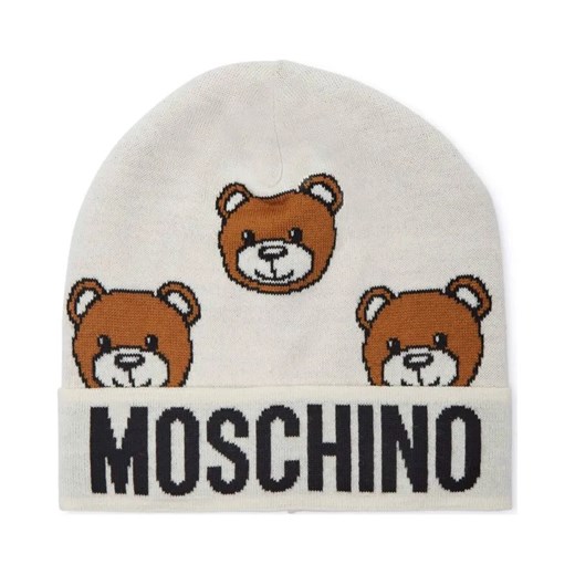 Moschino Czapka | z dodatkiem wełny ze sklepu Gomez Fashion Store w kategorii Czapki zimowe damskie - zdjęcie 184315918