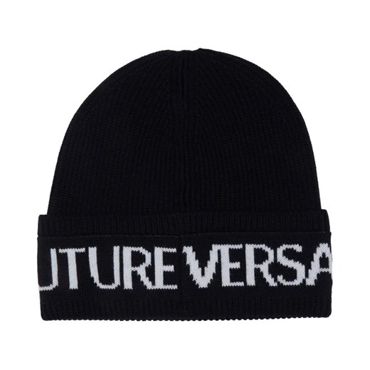 Versace Jeans Couture Czapka | z dodatkiem wełny ze sklepu Gomez Fashion Store w kategorii Czapki zimowe damskie - zdjęcie 184316189