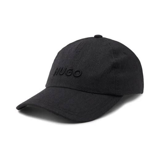 HUGO Bejsbolówka Jude-HE | z dodatkiem wełny ze sklepu Gomez Fashion Store w kategorii Czapki z daszkiem męskie - zdjęcie 184316349