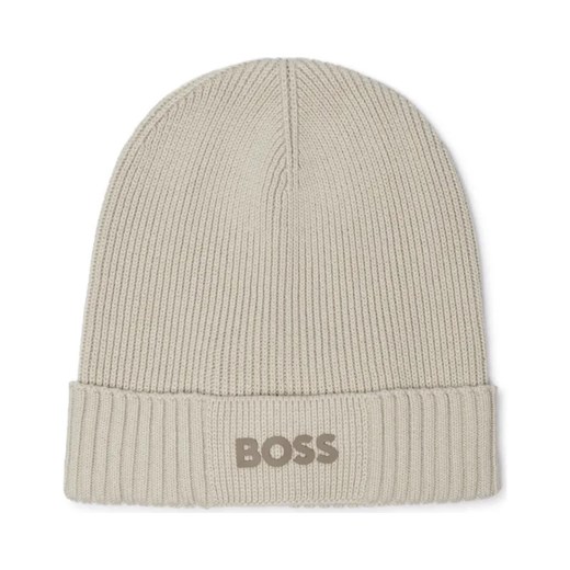 BOSS GREEN Czapka Asic_Beanie-X | z dodatkiem wełny ze sklepu Gomez Fashion Store w kategorii Czapki zimowe męskie - zdjęcie 184316385