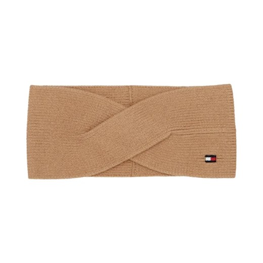 Tommy Hilfiger Opaska ESSENTIAL FLAG | z dodatkiem kaszmiru ze sklepu Gomez Fashion Store w kategorii Opaski damskie - zdjęcie 184316395