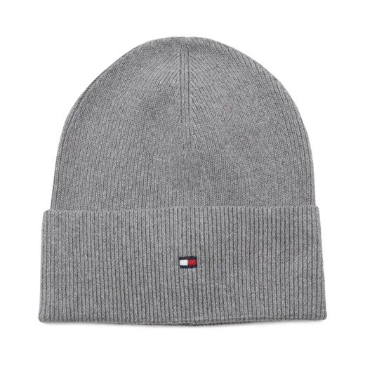 Tommy Hilfiger Czapka ESSENTIAL FLAG | z dodatkiem kaszmiru ze sklepu Gomez Fashion Store w kategorii Czapki zimowe damskie - zdjęcie 184316405