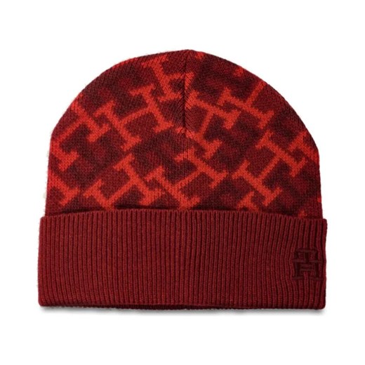 Tommy Hilfiger Czapka TH MONOGRAM | z dodatkiem wełny i kaszmiru ze sklepu Gomez Fashion Store w kategorii Czapki zimowe męskie - zdjęcie 184316417