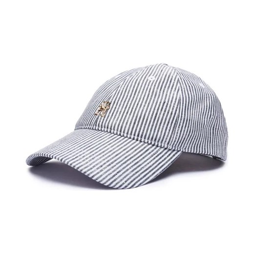 Tommy Hilfiger Lniana bejsbolówka ze sklepu Gomez Fashion Store w kategorii Czapki z daszkiem damskie - zdjęcie 184316438