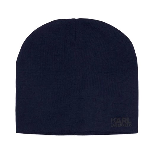 Karl Lagerfeld Czapka BEANIE | z dodatkiem wełny ze sklepu Gomez Fashion Store w kategorii Czapki zimowe męskie - zdjęcie 184316509