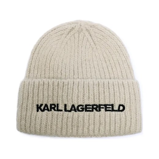 Karl Lagerfeld Wełniana czapka k/essential ze sklepu Gomez Fashion Store w kategorii Czapki zimowe damskie - zdjęcie 184316599