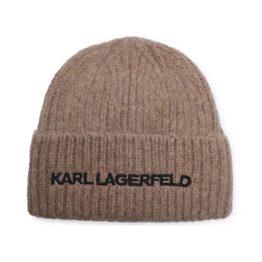 Karl Lagerfeld Wełniana czapka k/essential ze sklepu Gomez Fashion Store w kategorii Czapki zimowe damskie - zdjęcie 184316608